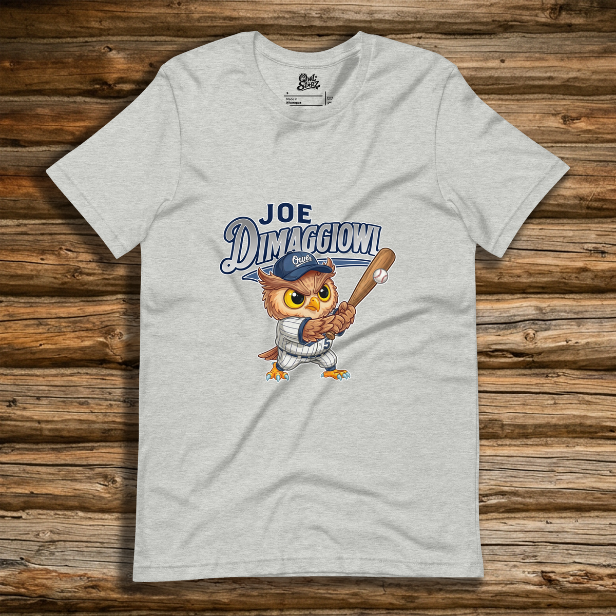 Joe DiMaggiowl t-shirt