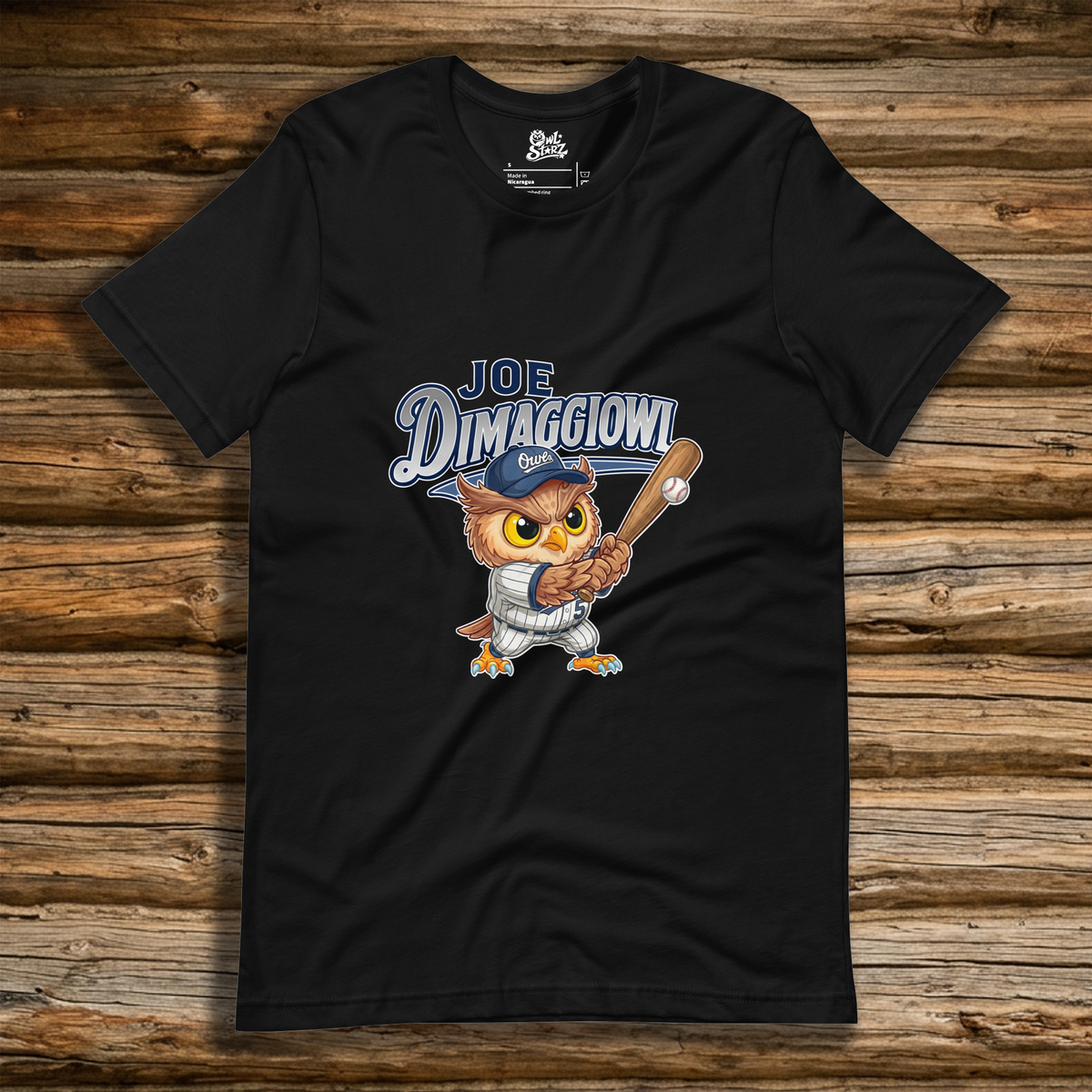 Joe DiMaggiowl t-shirt