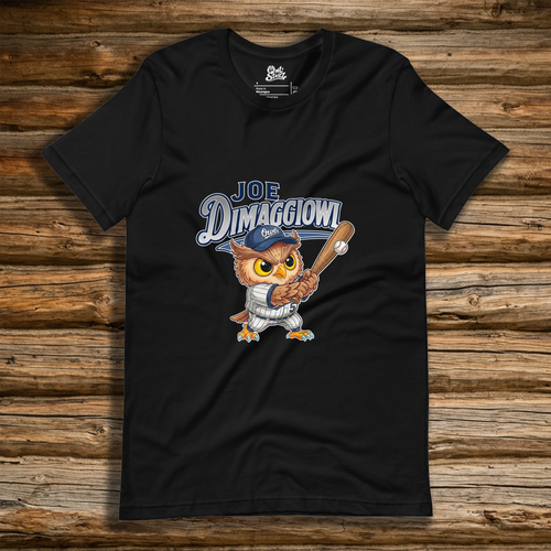 Joe DiMaggiowl t-shirt