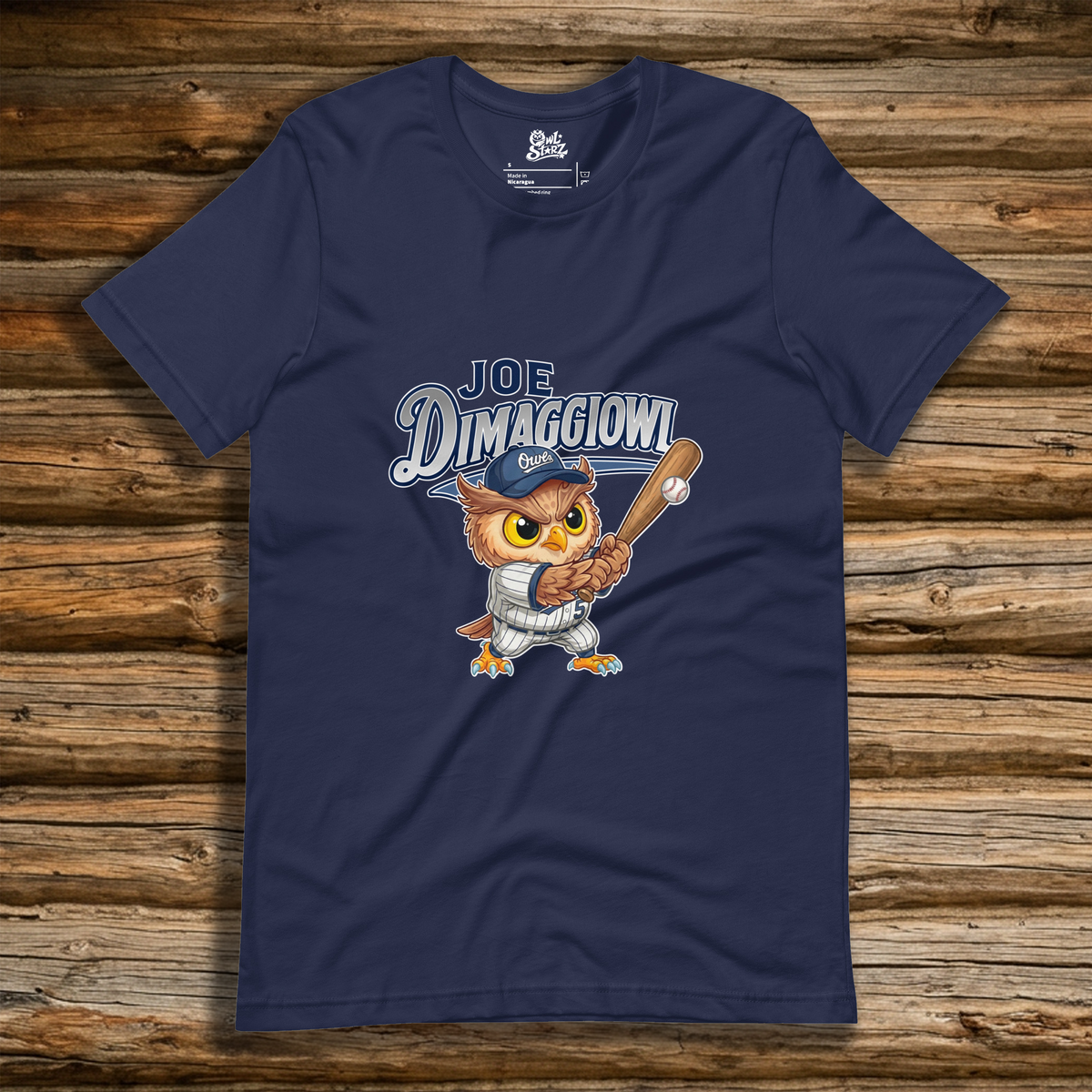 Joe DiMaggiowl t-shirt