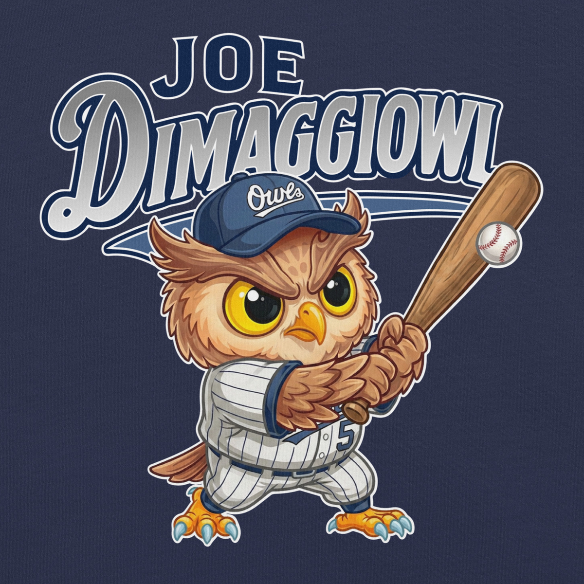 Joe DiMaggiowl t-shirt