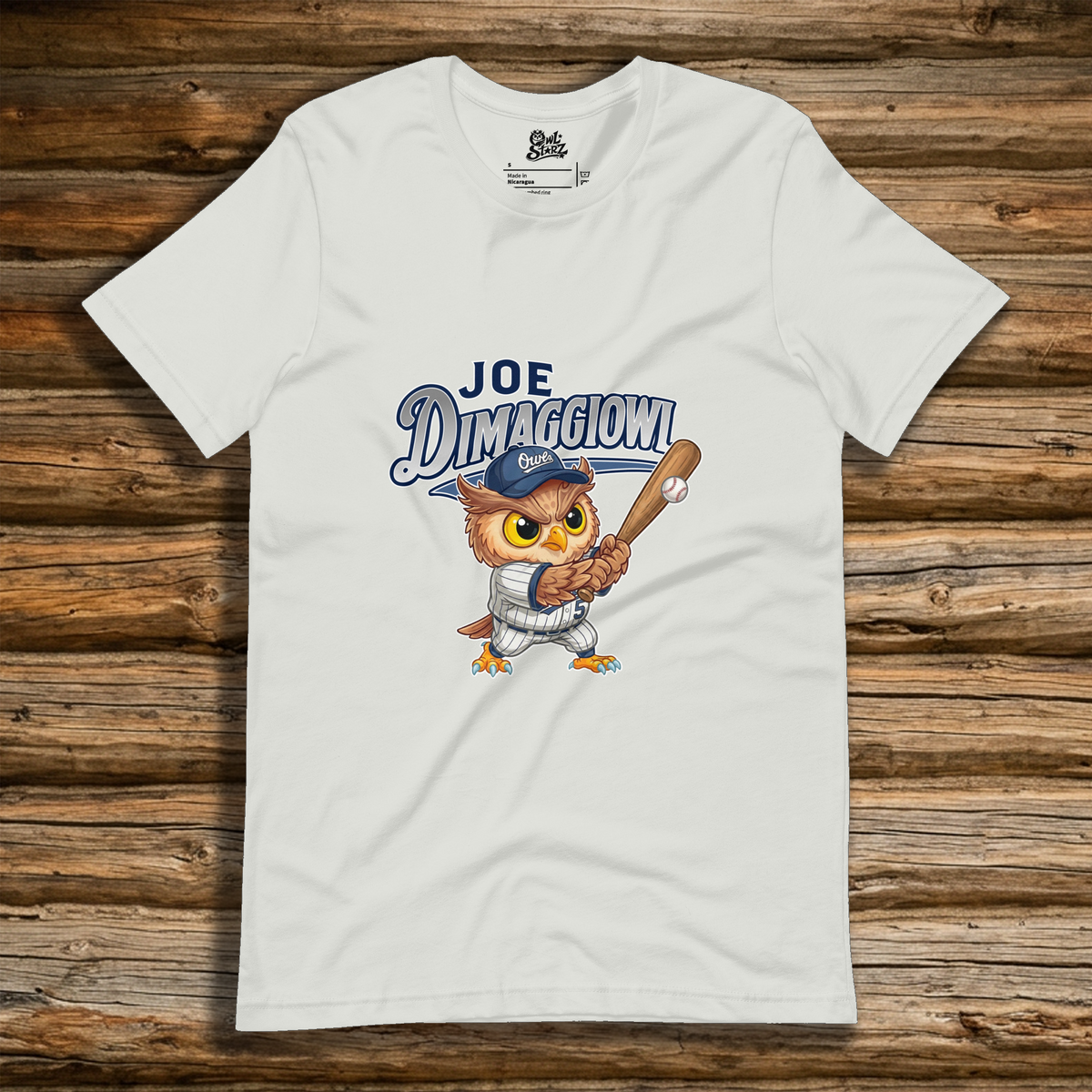 Joe DiMaggiowl t-shirt