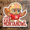Joe Montanowl sticker