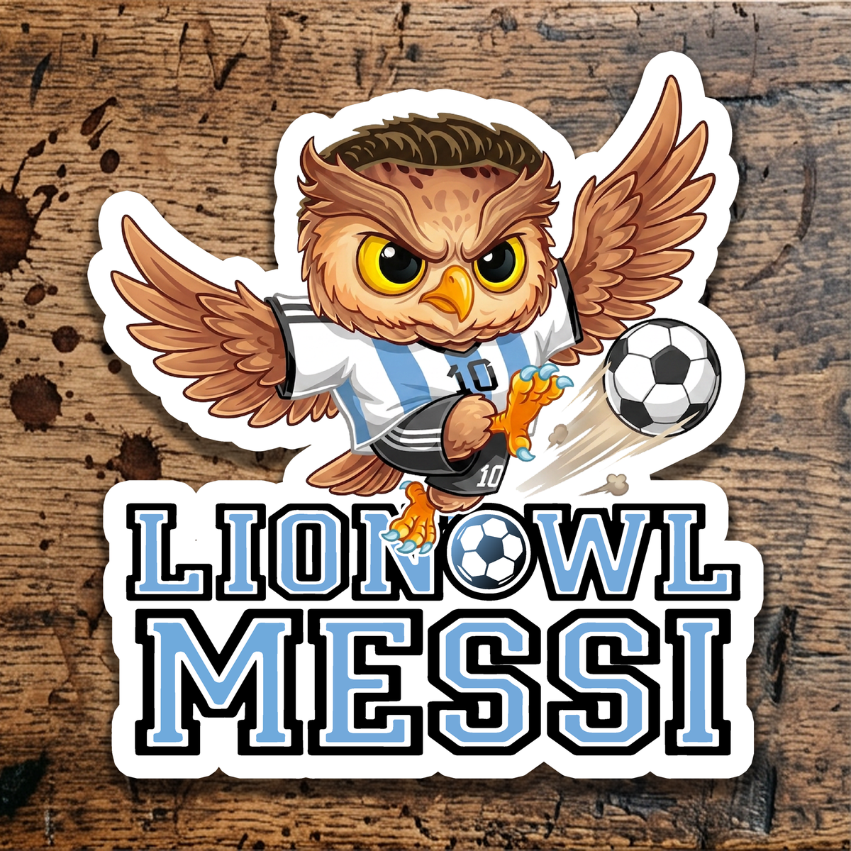 Lionowl Messi sticker
