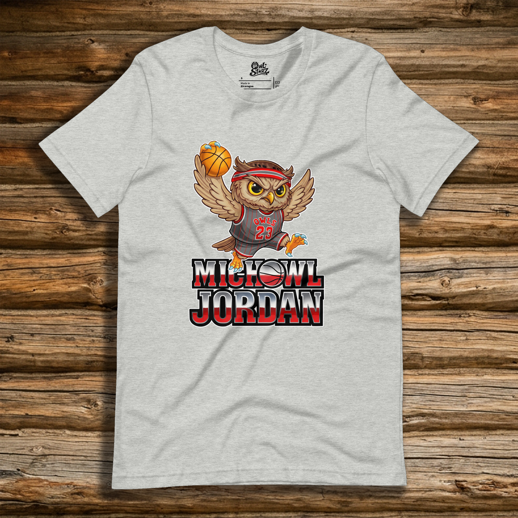 Michowl Jordan t-shirt