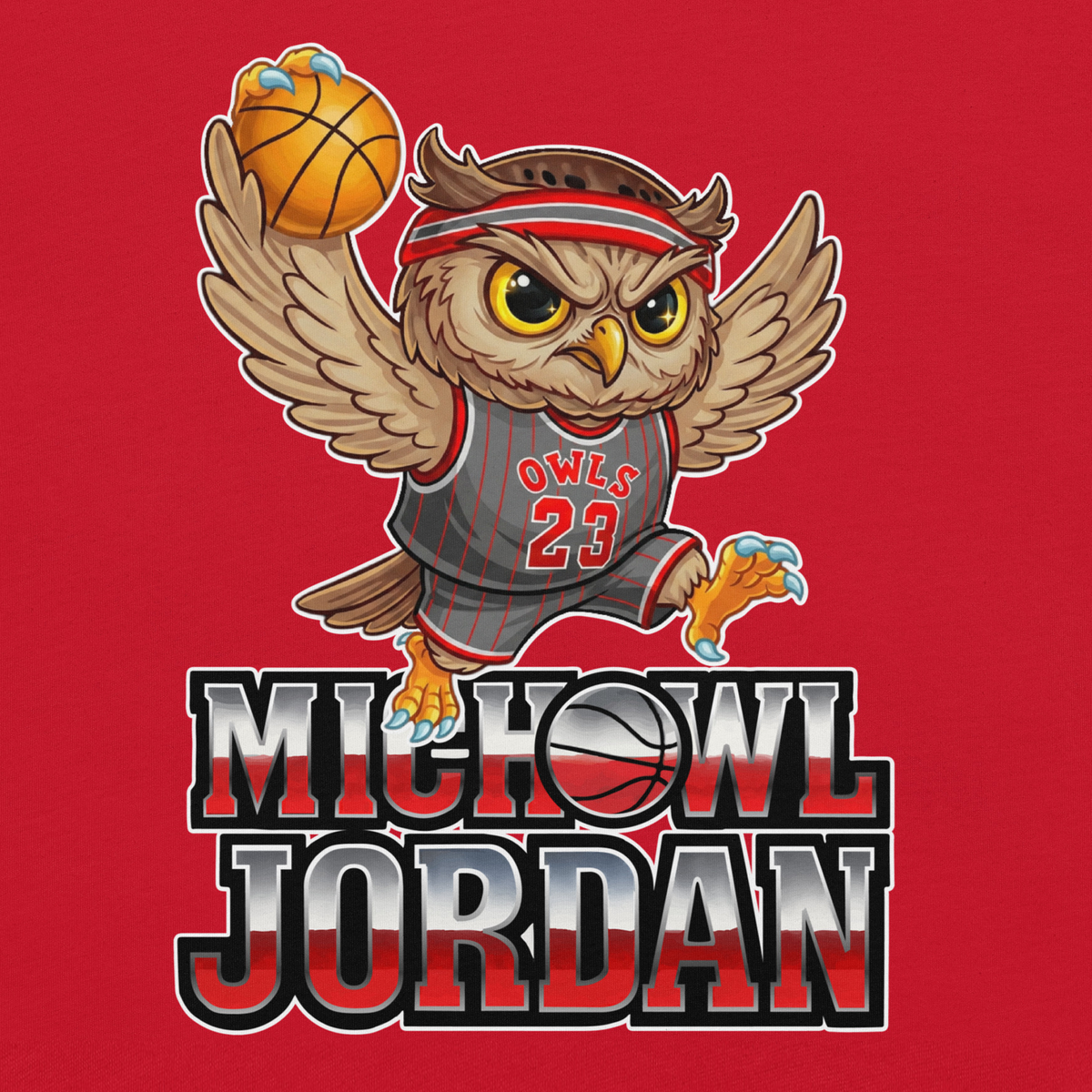 Michowl Jordan t-shirt