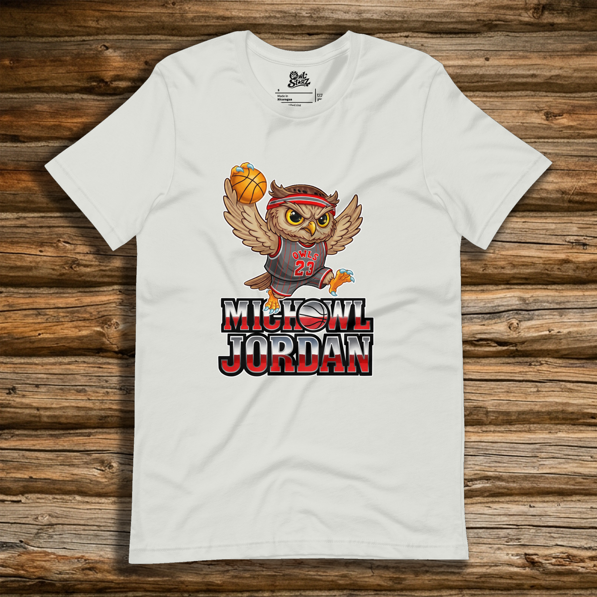 Michowl Jordan t-shirt