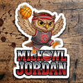 Michowl Jordan sticker