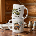 Owl Capone ceramic mug