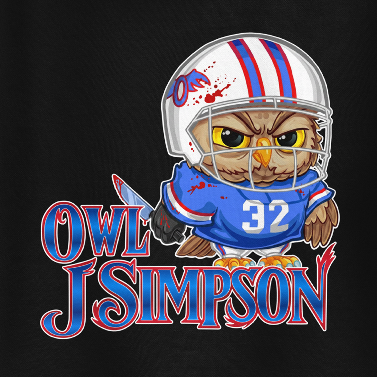 Owl J Simpson hoodie