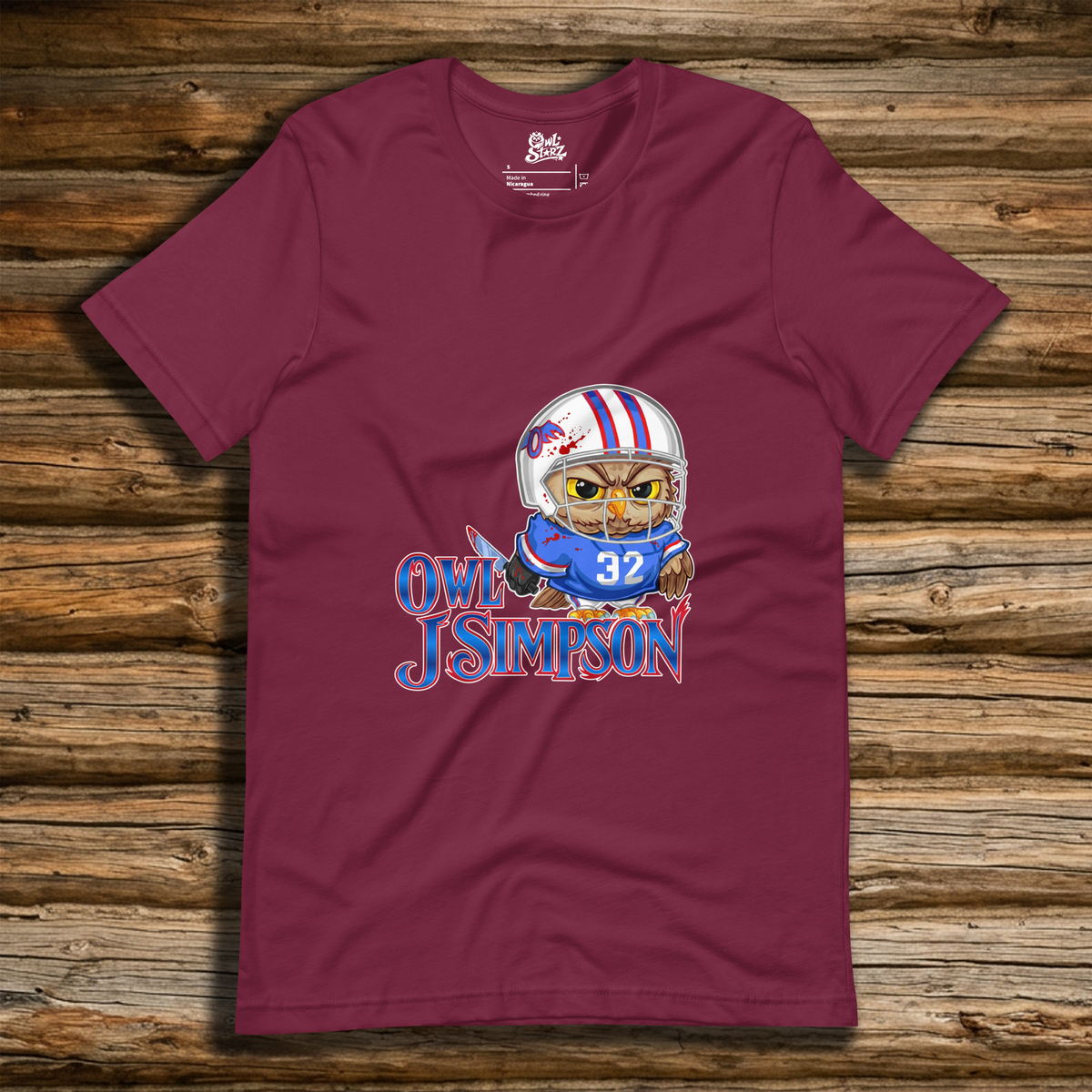 Owl J Simpson t-shirt