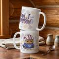 Owl J Simpson ceramic mug