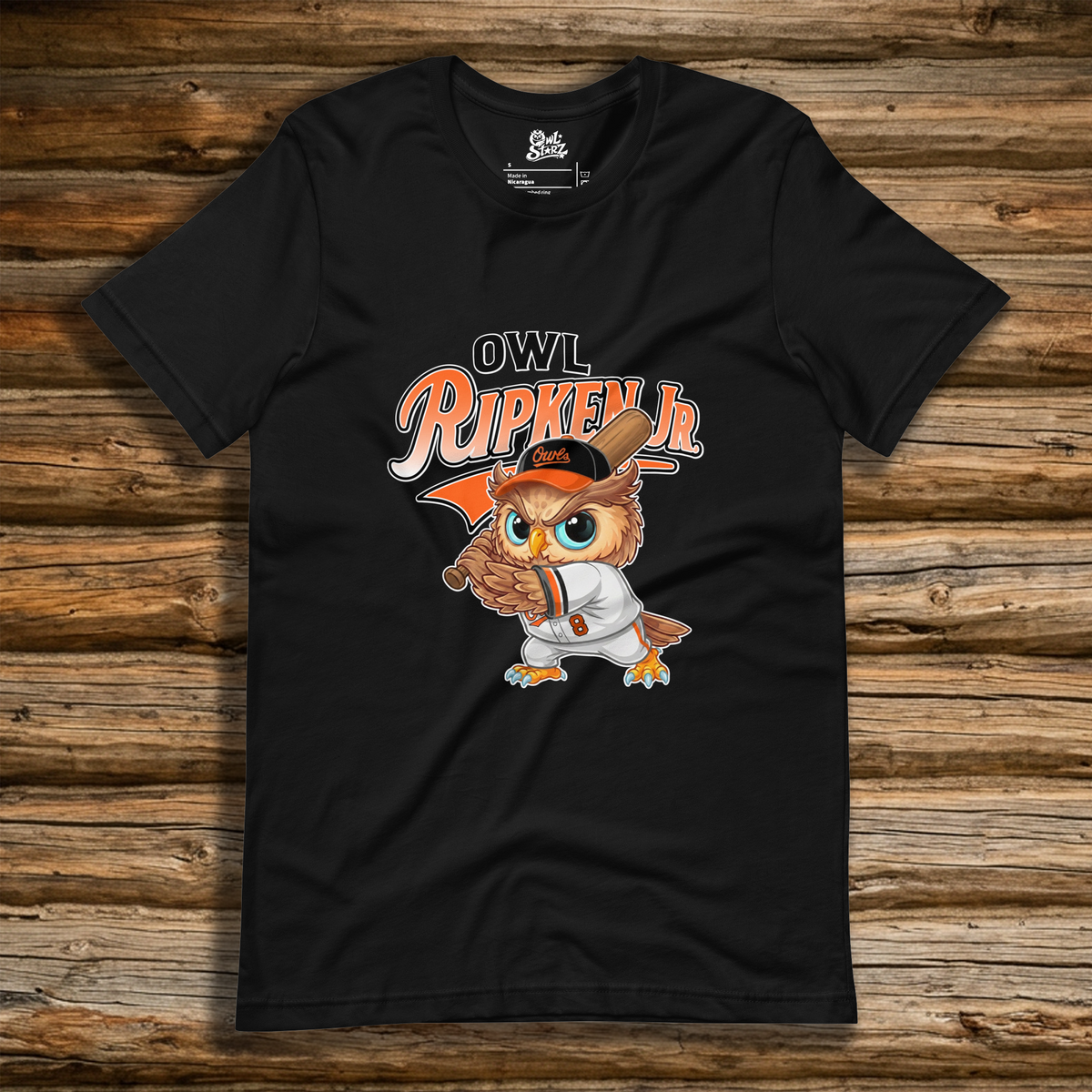 Owl Ripken Jr. t-shirt