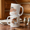Owl Ripken Jr. ceramic mug