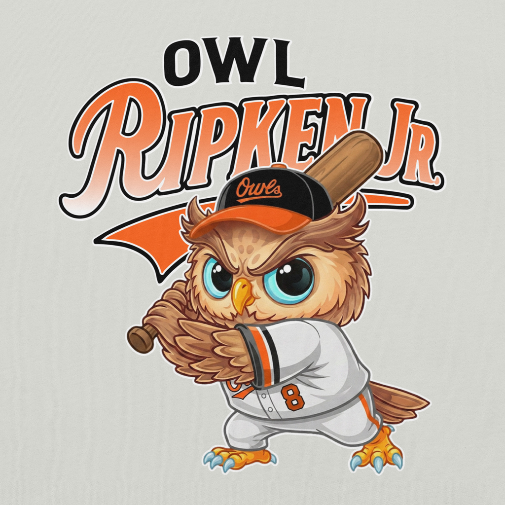 Owl Ripken Jr. t-shirt