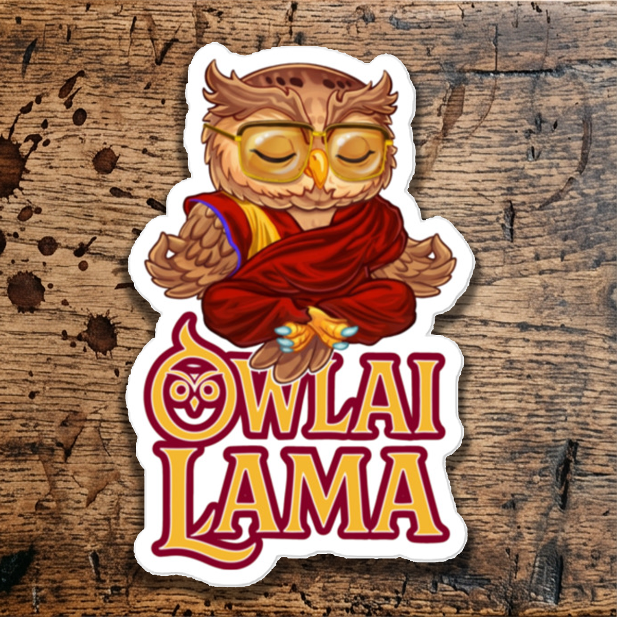 Owlai Lama sticker