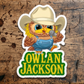 Owlan Jackson sticker