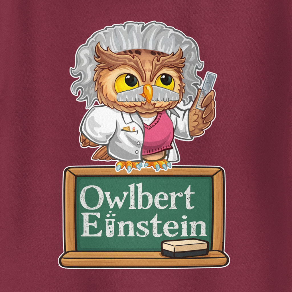 Owlbert Einstein hoodie