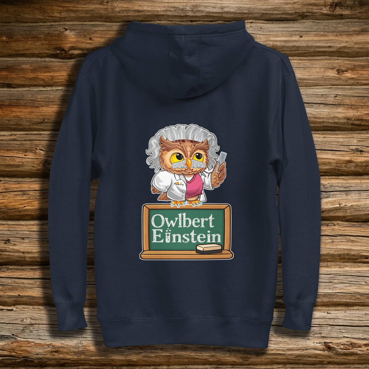 Owlbert Einstein hoodie