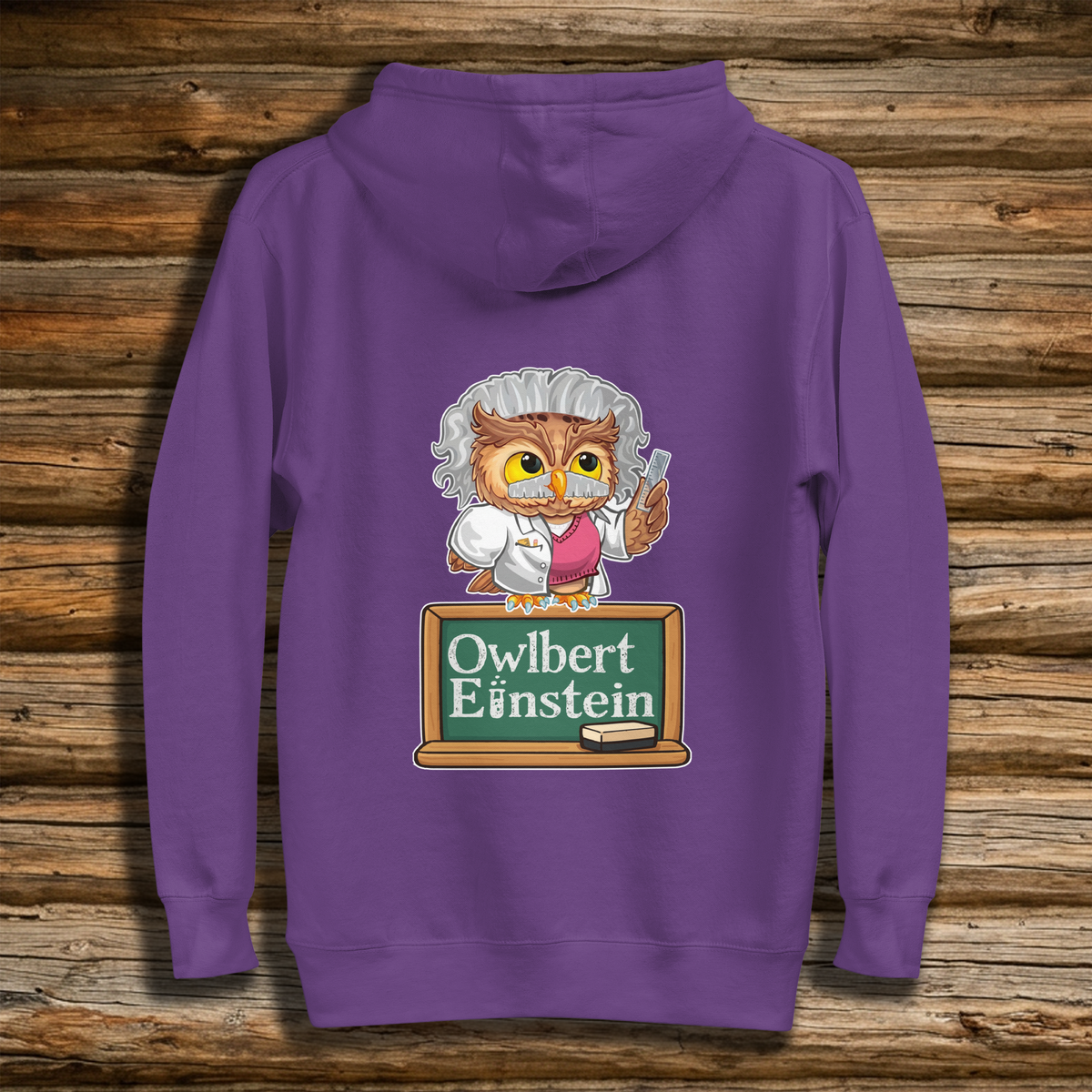 Owlbert Einstein hoodie