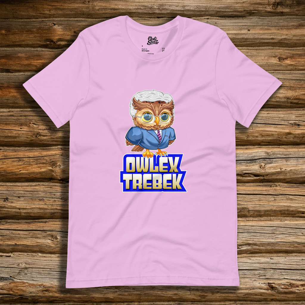 Owlex Trebek t-shirt