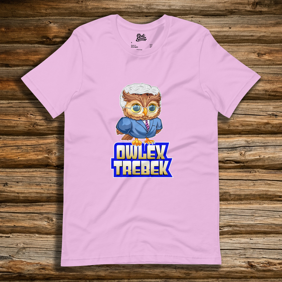 Owlex Trebek t-shirt