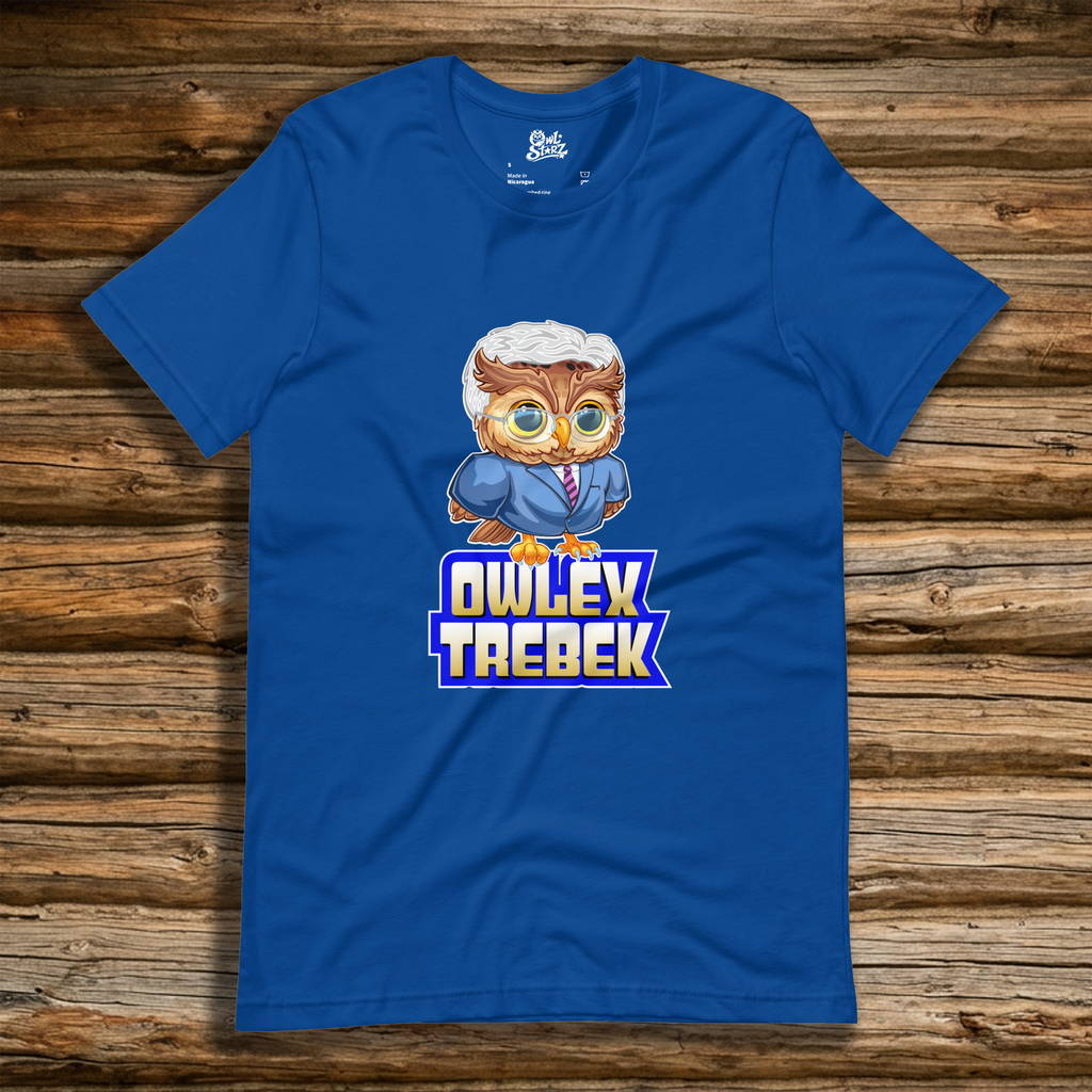 Owlex Trebek t-shirt