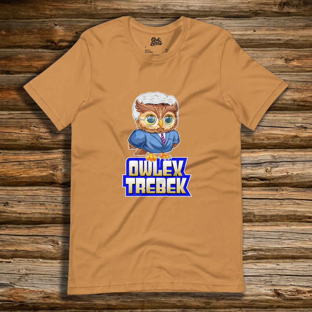 Owlex Trebek t-shirt