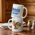 Owlmelia Earhart ceramic mug