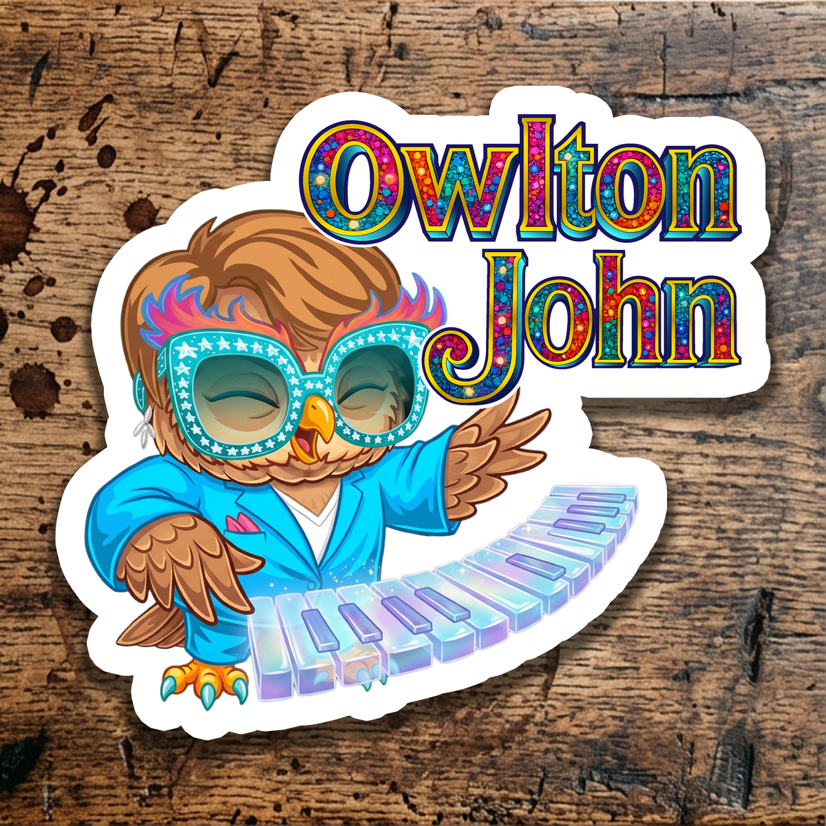 Owlton John sticker