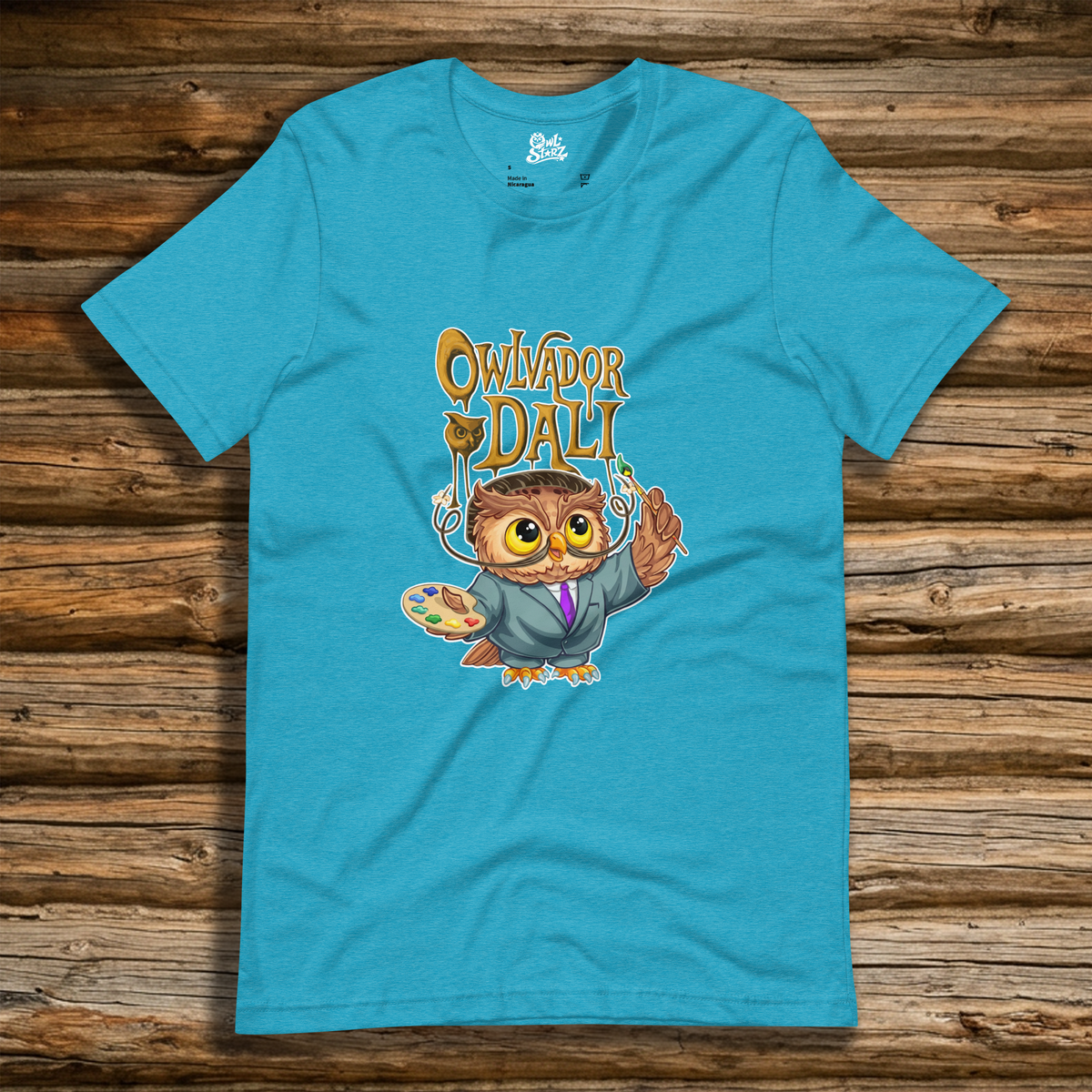 Owlvador Dali t-shirt
