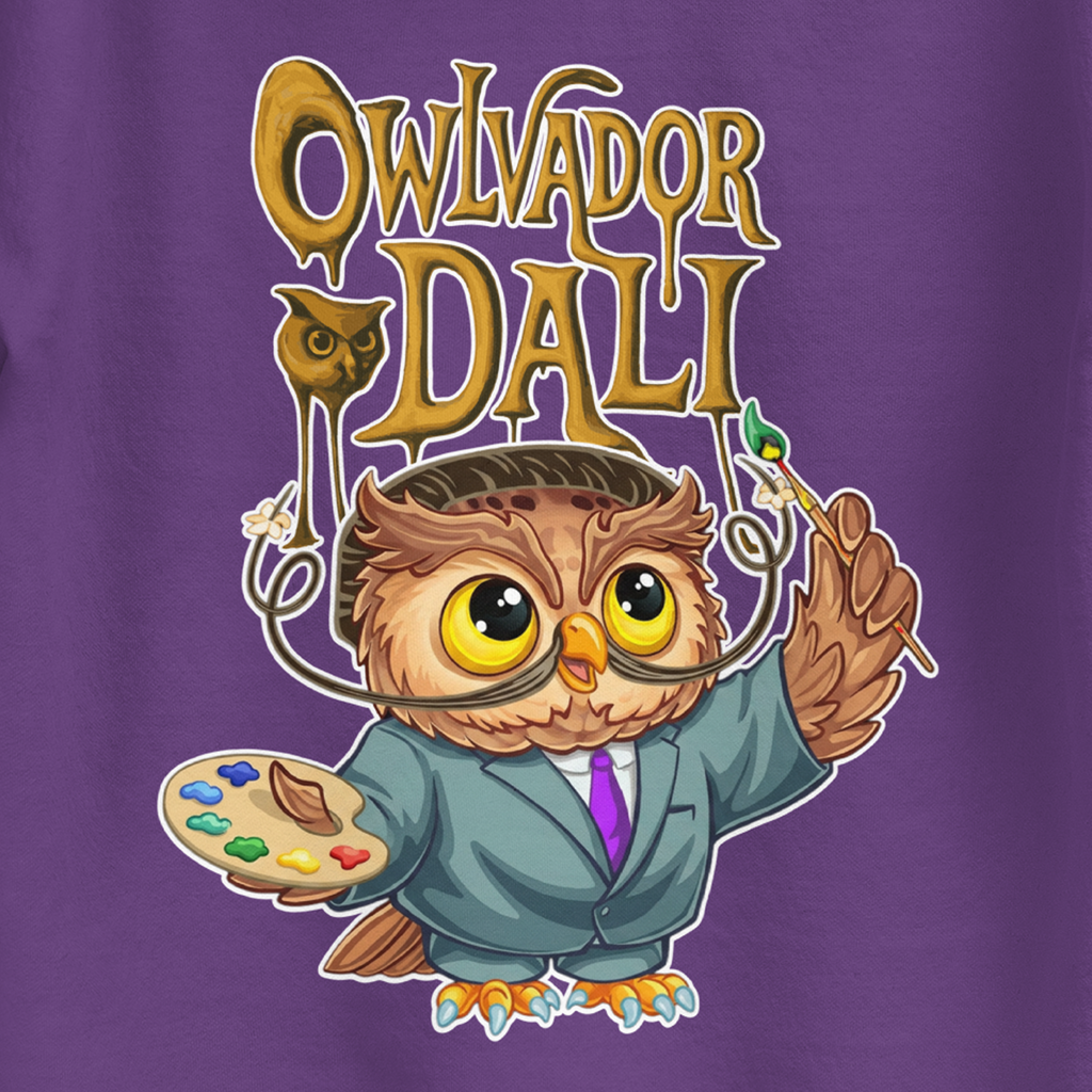 Owlvador Dali hoodie