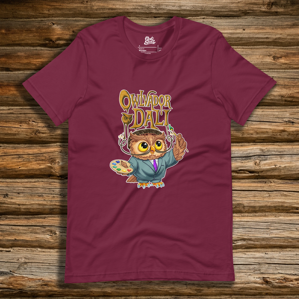 Owlvador Dali t-shirt