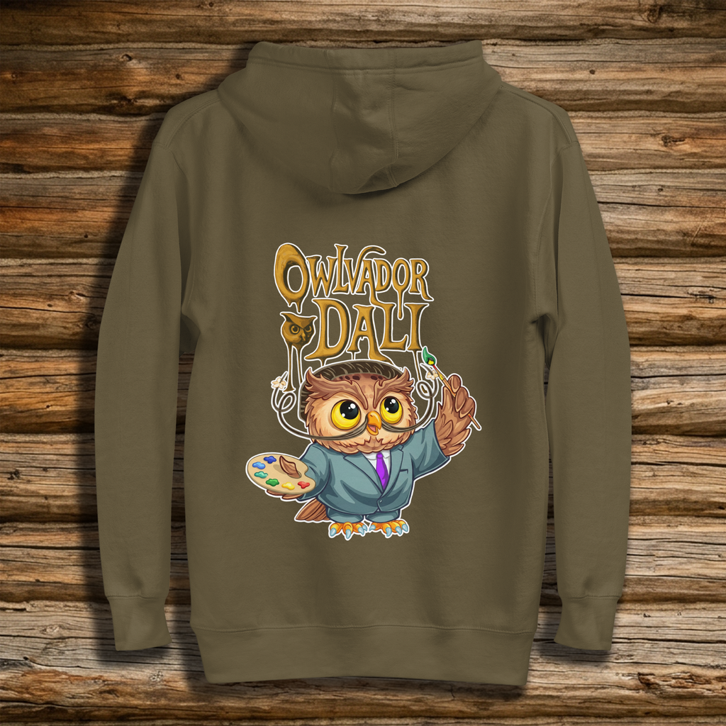 Owlvador Dali hoodie