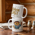 Owlvador Dali ceramic mug