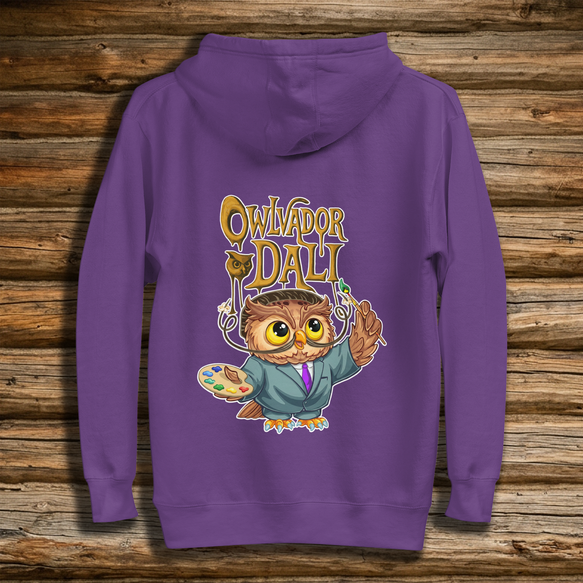 Owlvador Dali hoodie