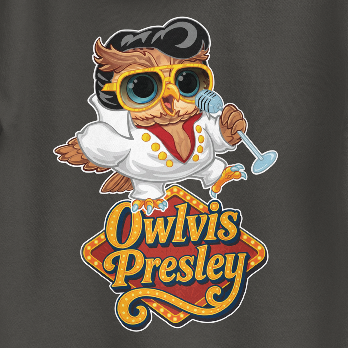 Owlvis Presley hoodie