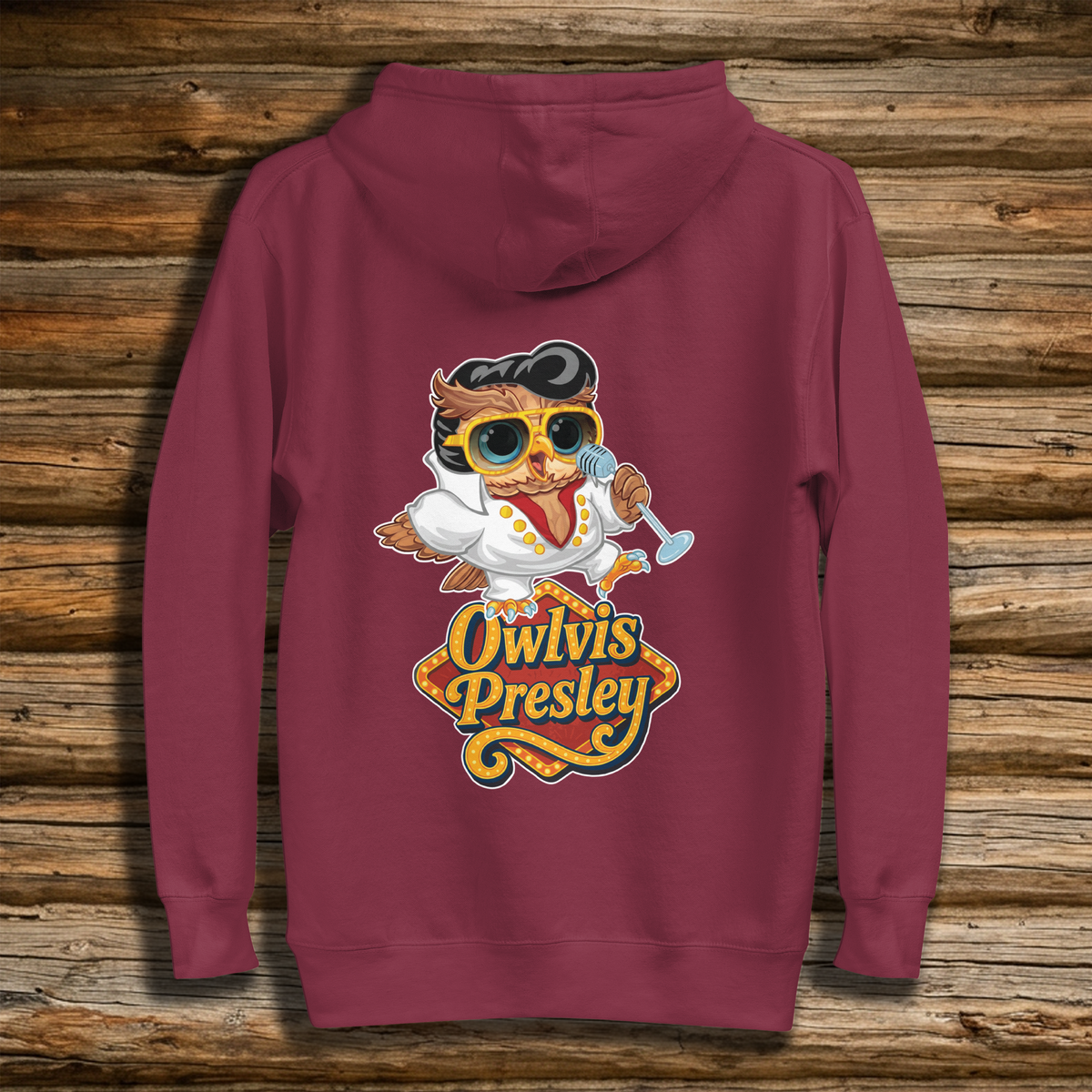 Owlvis Presley hoodie