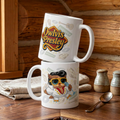 Owlvis Presley ceramic mug