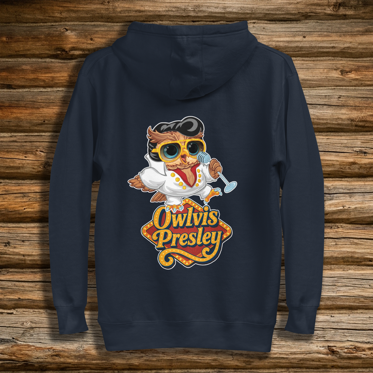 Owlvis Presley hoodie
