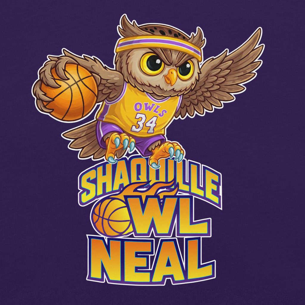 Shaquille Owl Neal t-shirt