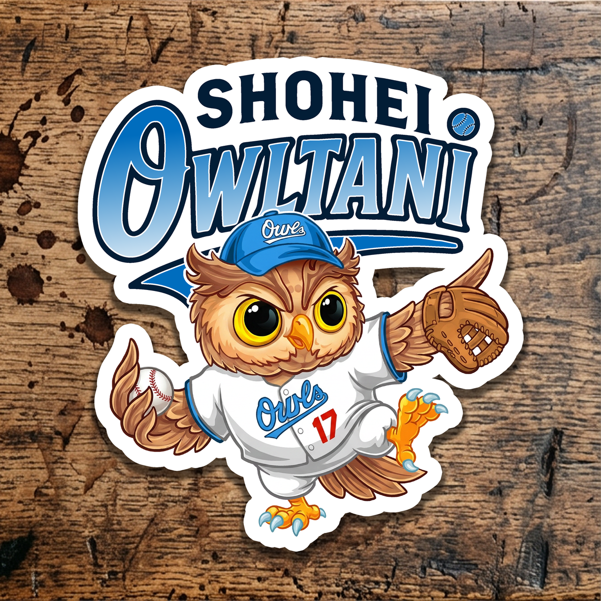 Shohei Owltani sticker